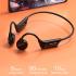 WIWU Marathon MA1 Wireless Bone Conduction Headphone, 5 Hours Music Time, Bluetooth 5.0, 10m Transmission Distance - Black